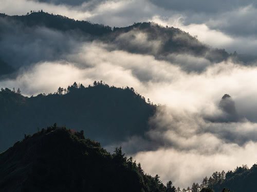 横手山へ